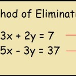 Solving Systems Of Equations Using Elimination Steps