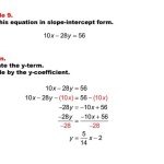 Standard Form Of A Linear Equation Kuta