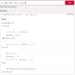 System Of Equations Solver Symbolab