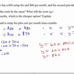 System Of Linear Equations Real World Examples