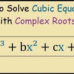 When Can You Use The Quadratic Formula To Solve A Cubic Equation