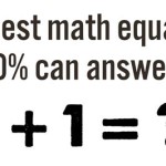 Worlds Hardest Math Equation With Answer