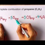 Write A Balanced Equation For The Combustion Of Propane C3h8
