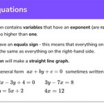Writing Linear Equations 3 Quizlet