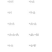 Algebra 2cp Worksheet 7 2 Solving Rational Equations Answers
