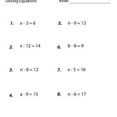 Expressions And Equations Worksheet 7th Grade
