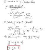 Find An Equation Of The Tangent Line To Curve At Given Point Y X 1