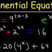 How Can You Solve An Exponential Equation