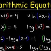 Solve Logarithmic Equations