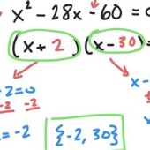 Solve The Quadratic Equation By Factoring And Applying Zero Product Principle