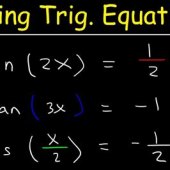 Solve Trig Equations Involving Multiple Angles
