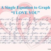 What Is The Math Equation For I Love You